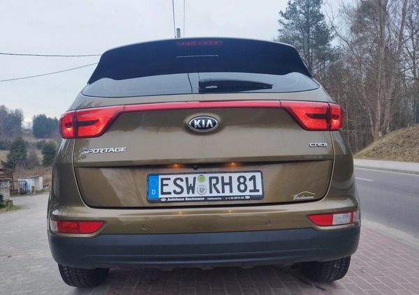 Kia Sportage cena 58000 przebieg: 113200, rok produkcji 2017 z Miastko małe 497